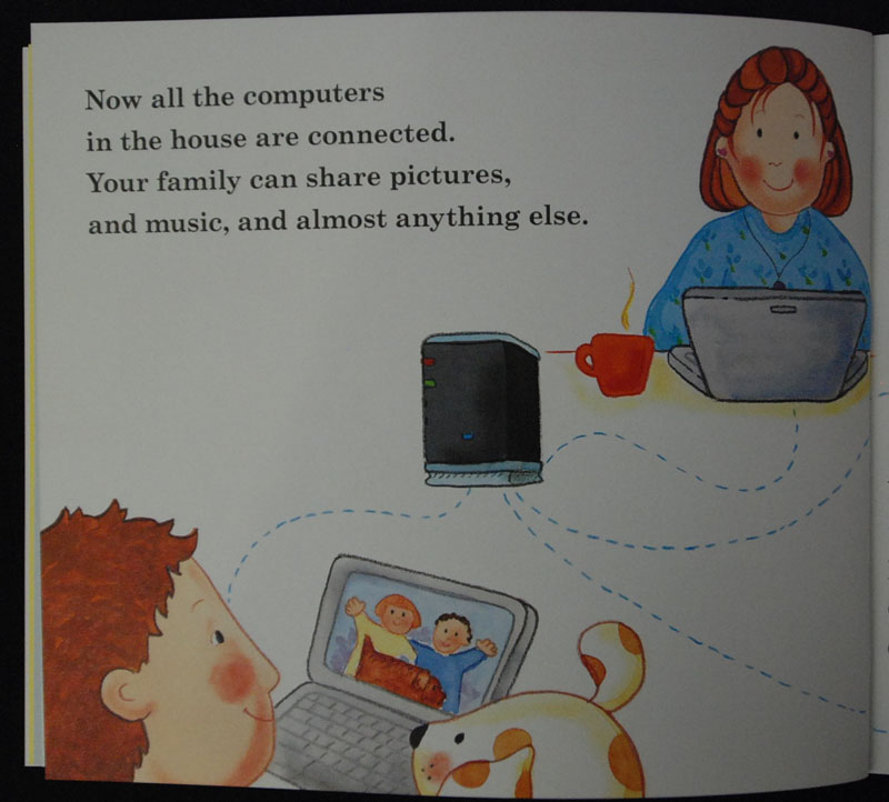 Illustration for article titled Microsoft's Brainwashing Children's Book: Mommy, Where Do Servers Come From?